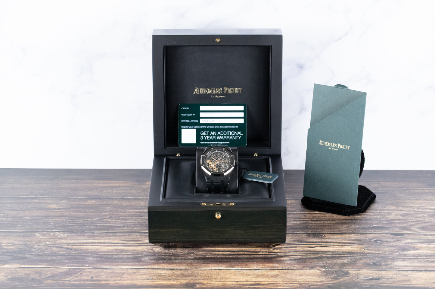 Audemars Piguet 15416CE Royal Oak Black Ceramic Skeleton Dial