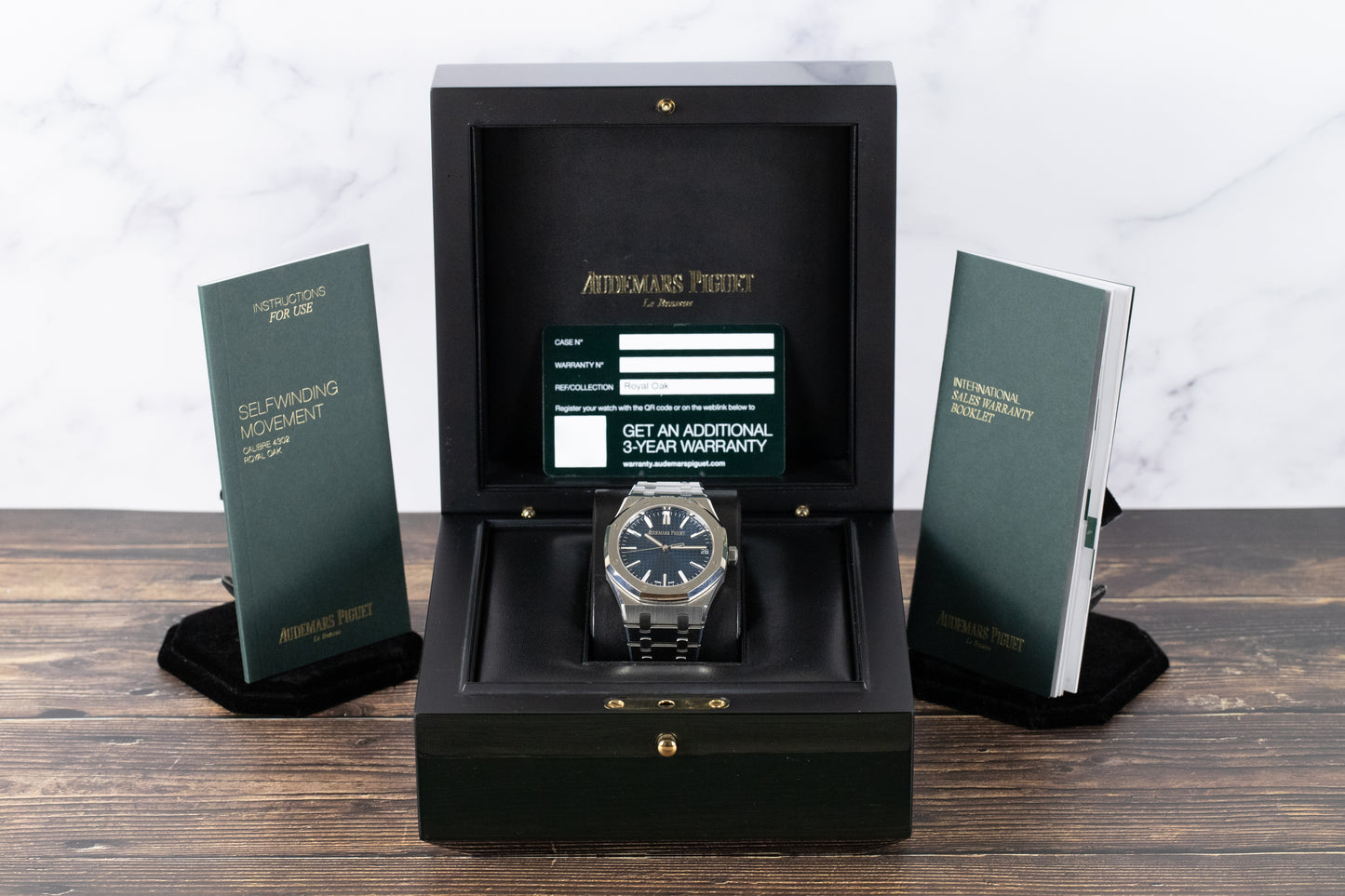 Audemars Piguet 15510ST Royal Oak Blue Dial 50th Anniversary