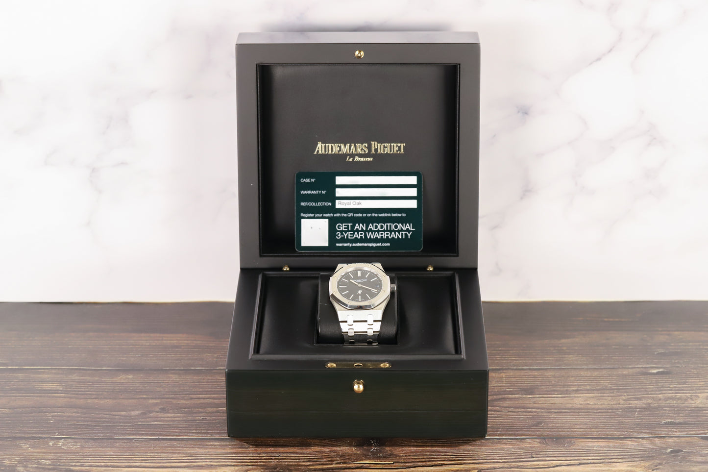 Audemars Piguet 16202ST Royal Oak Jumbo Blue Dial