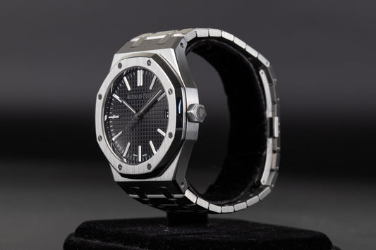 Audemars Piguet 15510ST Royal Oak Black Dial 50th Anniversary