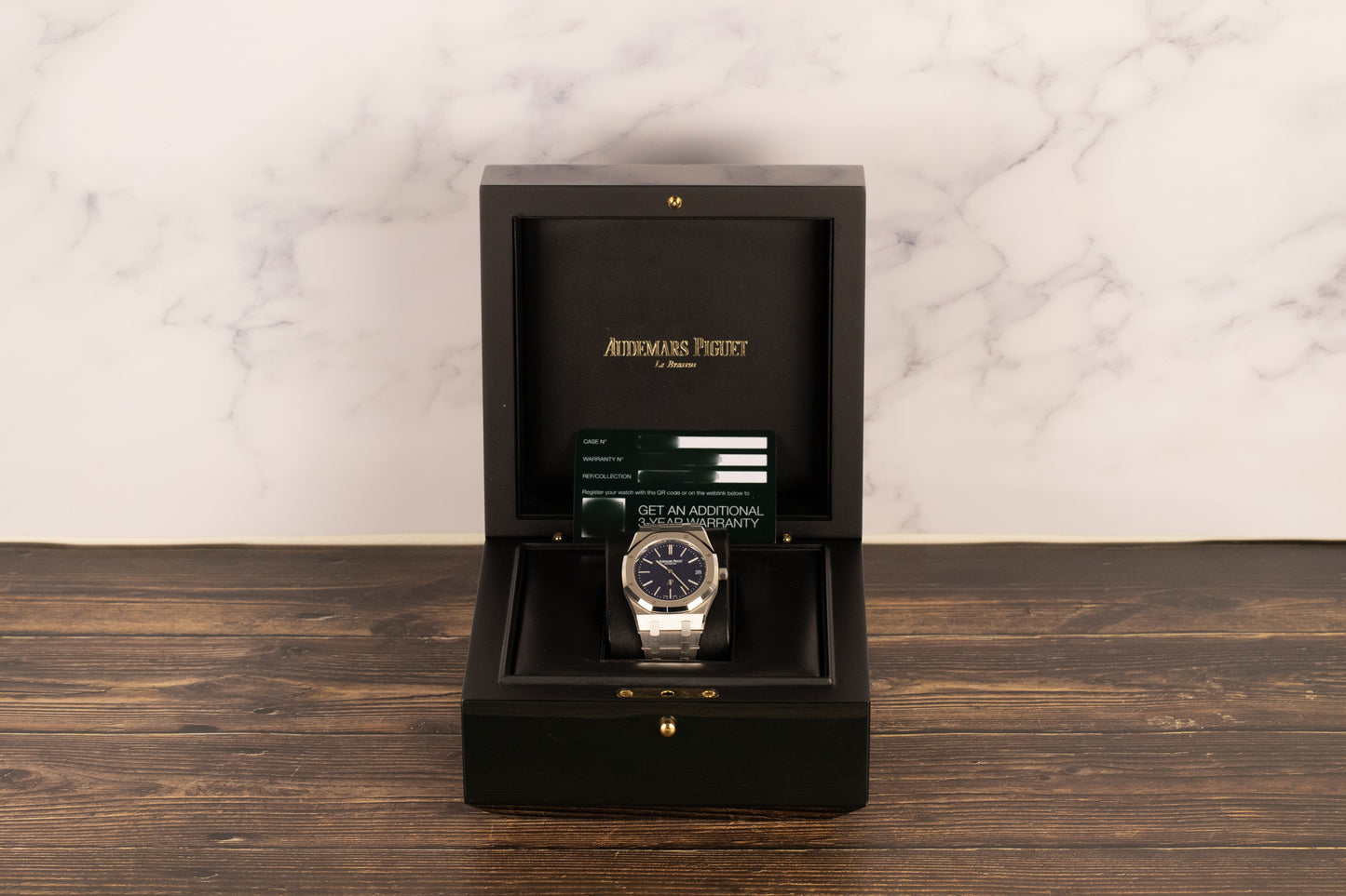 Audemars Piguet 16202BC Royal Oak Jumbo Tuscan Blue Dial