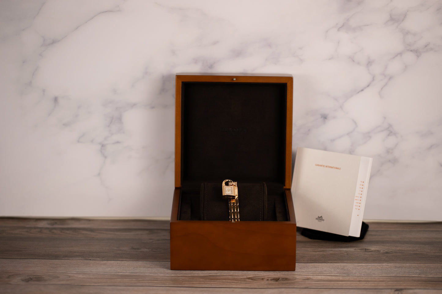 Hermes Kelly Rose Gold Watch Mini model 16mm