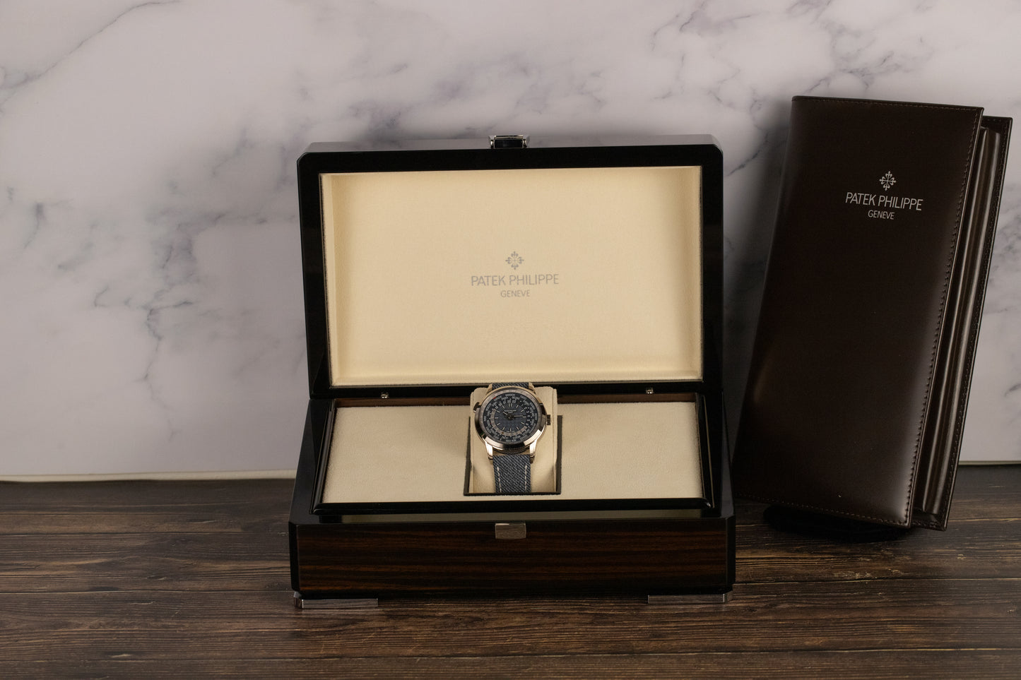 Patek Philippe 5330G World Time With Date Blue Dial
