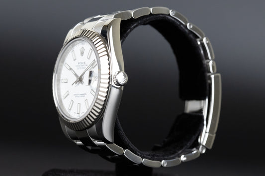 Rolex 116334 Datejust II White Dial