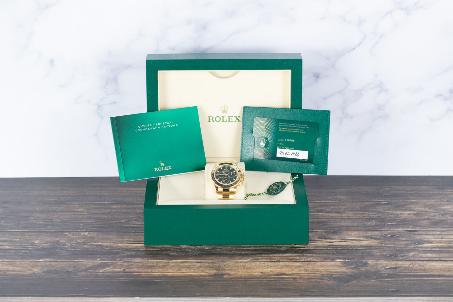 Rolex 116508 Daytona Green Dial