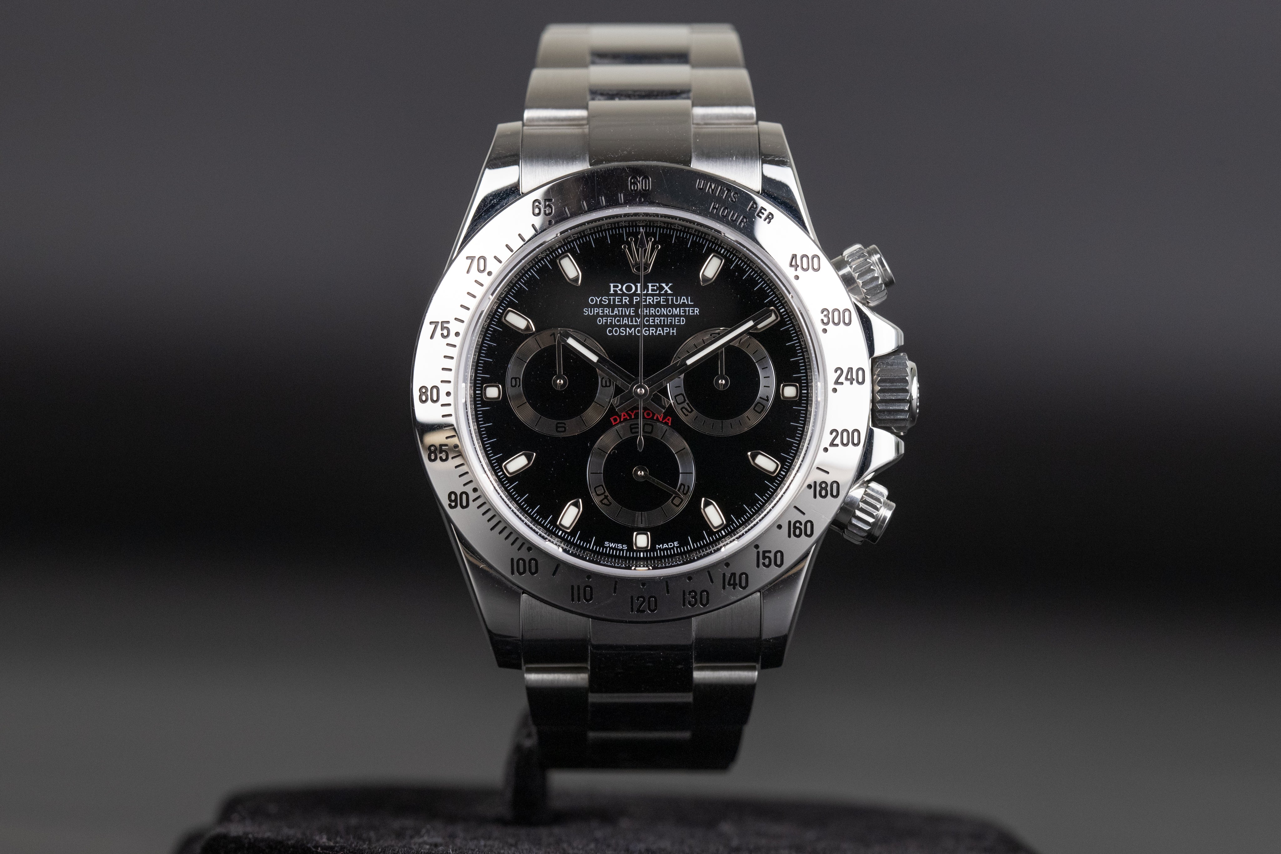 Rolex 116520 Daytona Black Dial – Newport Watch Club