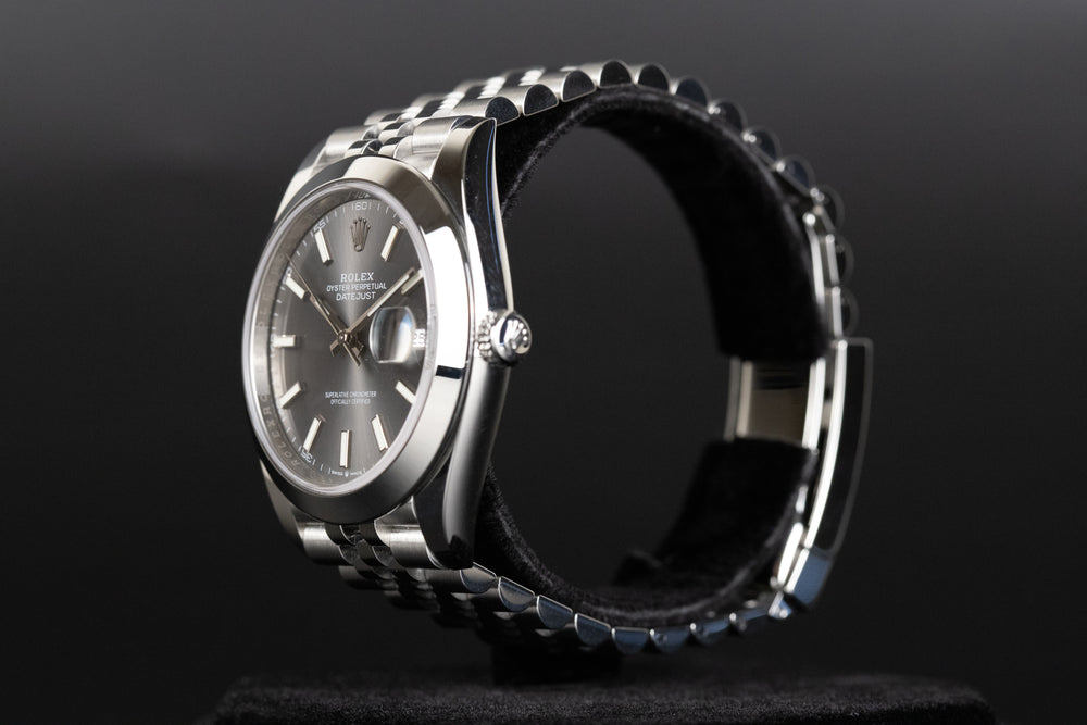 Rolex<br>126300 Datejust 41 Slate Dial
