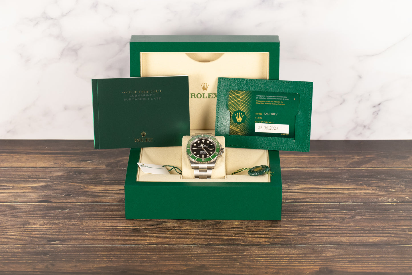 Rolex 126610LV Submariner 'Starbucks' MK2
