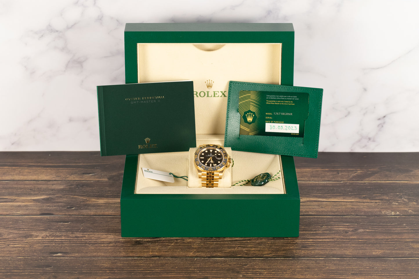 Rolex 126718GRNR GMT Master II
