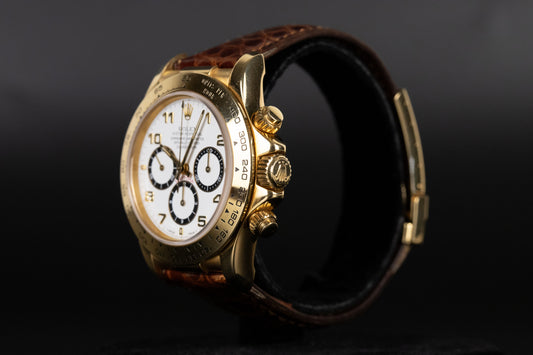 Rolex 16518 Daytona Zenith White Dial