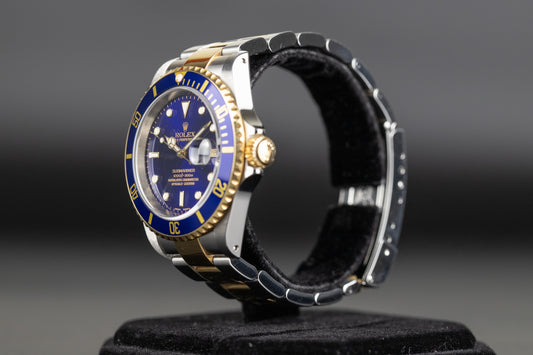 Rolex 16613 Submariner SS/18k Blue Dial