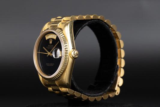 Rolex 18238 DayDate 36 Onyx Dial