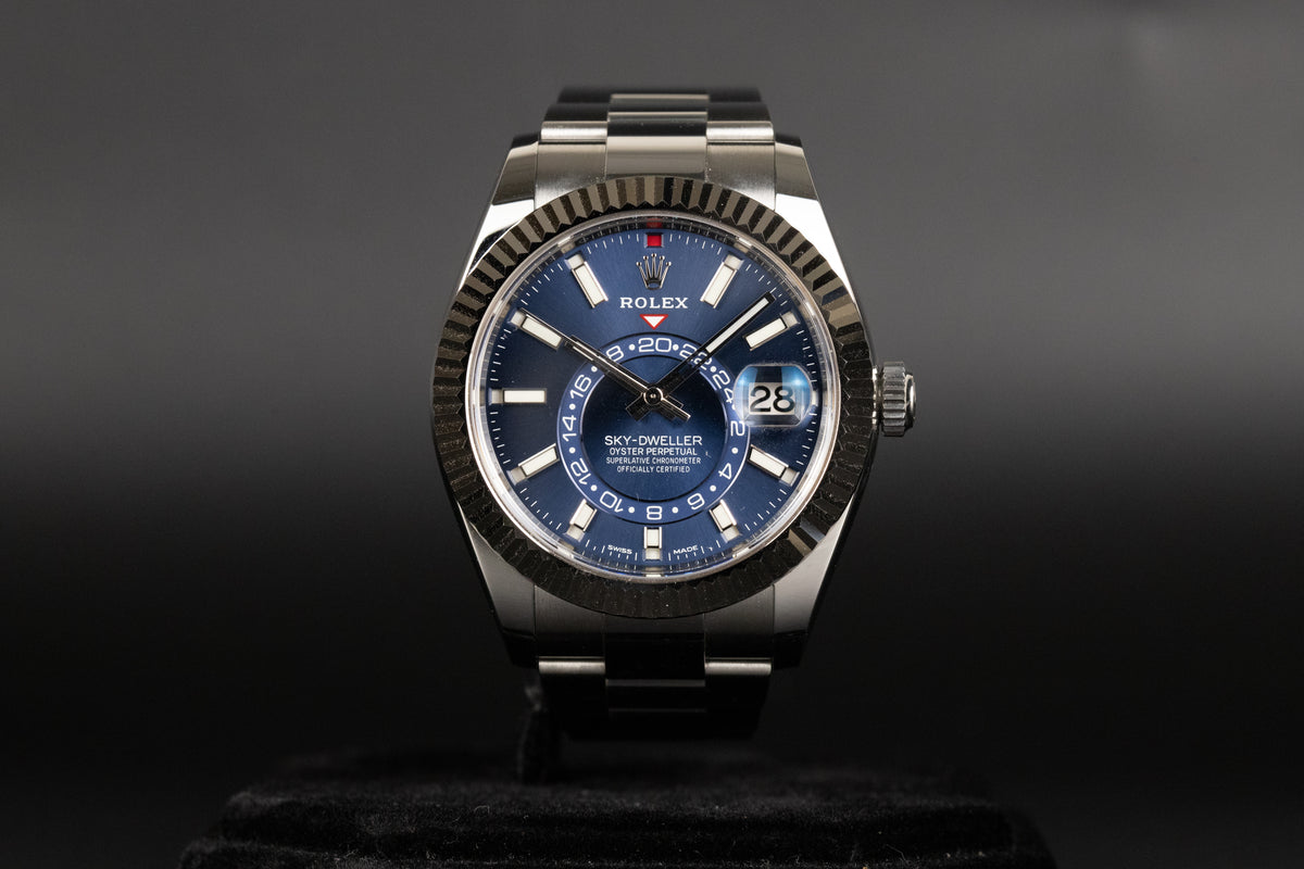 Rolex<br>326934 Sky-Dweller Blue Dial