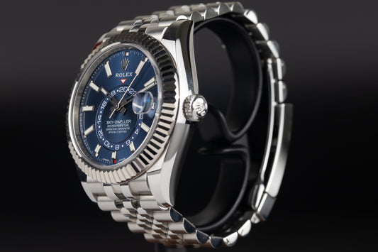 Rolex 326934 Sky-Dweller Blue Dial Jubilee