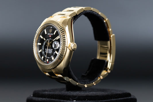 Rolex 326938 Sky-Dweller Black Dial