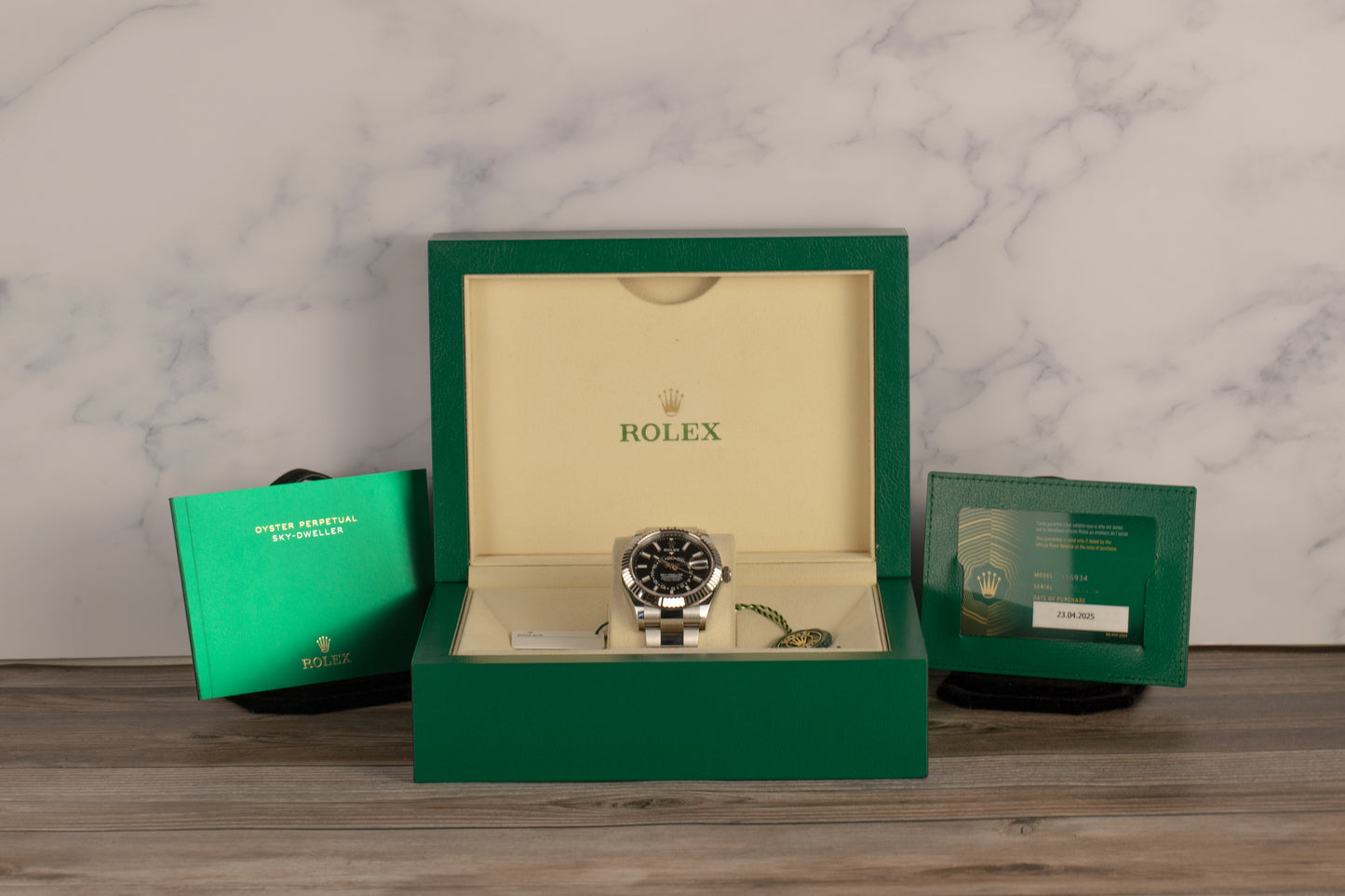 Rolex 336934 Sky-Dweller Black Dial Unworn