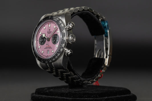 Tudor 79360N Black Bay Chrono Pink Dial