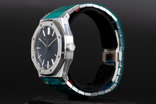 Audemars Piguet 15510ST Royal Oak Blue Dial