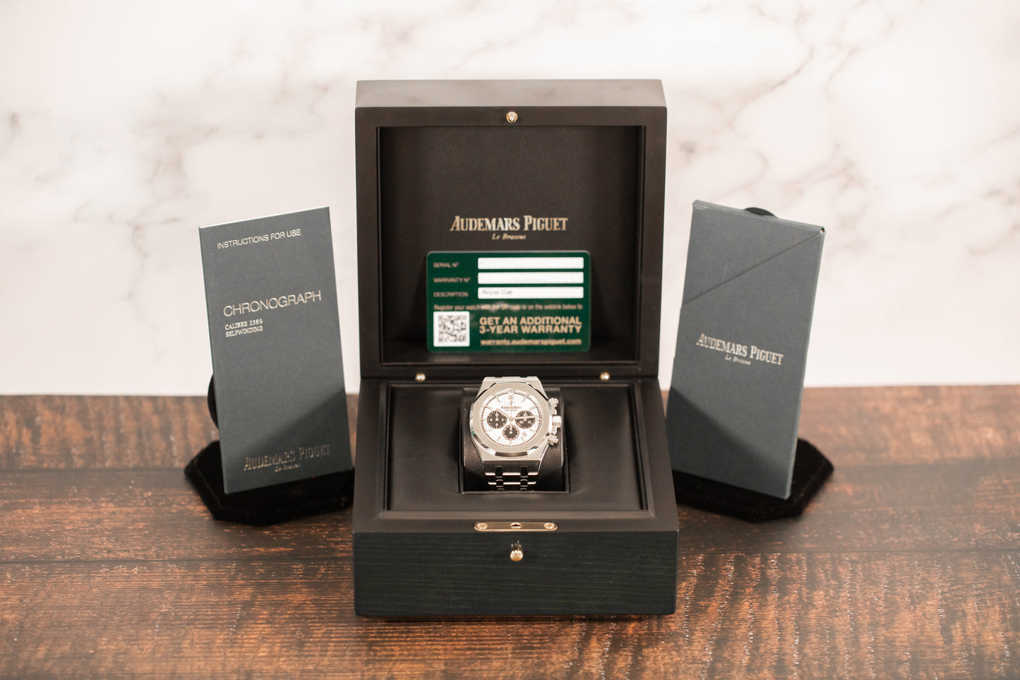 Audemars Piguet<br>26331ST Royal Oak Chronograph White Dial