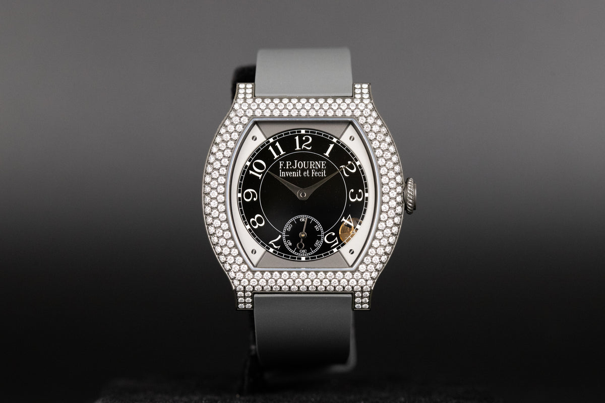 F.P. Journe<br>Elegante 40 MM Titalyt 12 Rows Of Diamonds