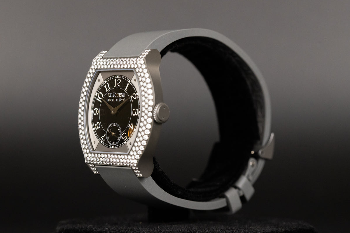F.P. Journe<br>Elegante 40 MM Titalyt 12 Rows Of Diamonds