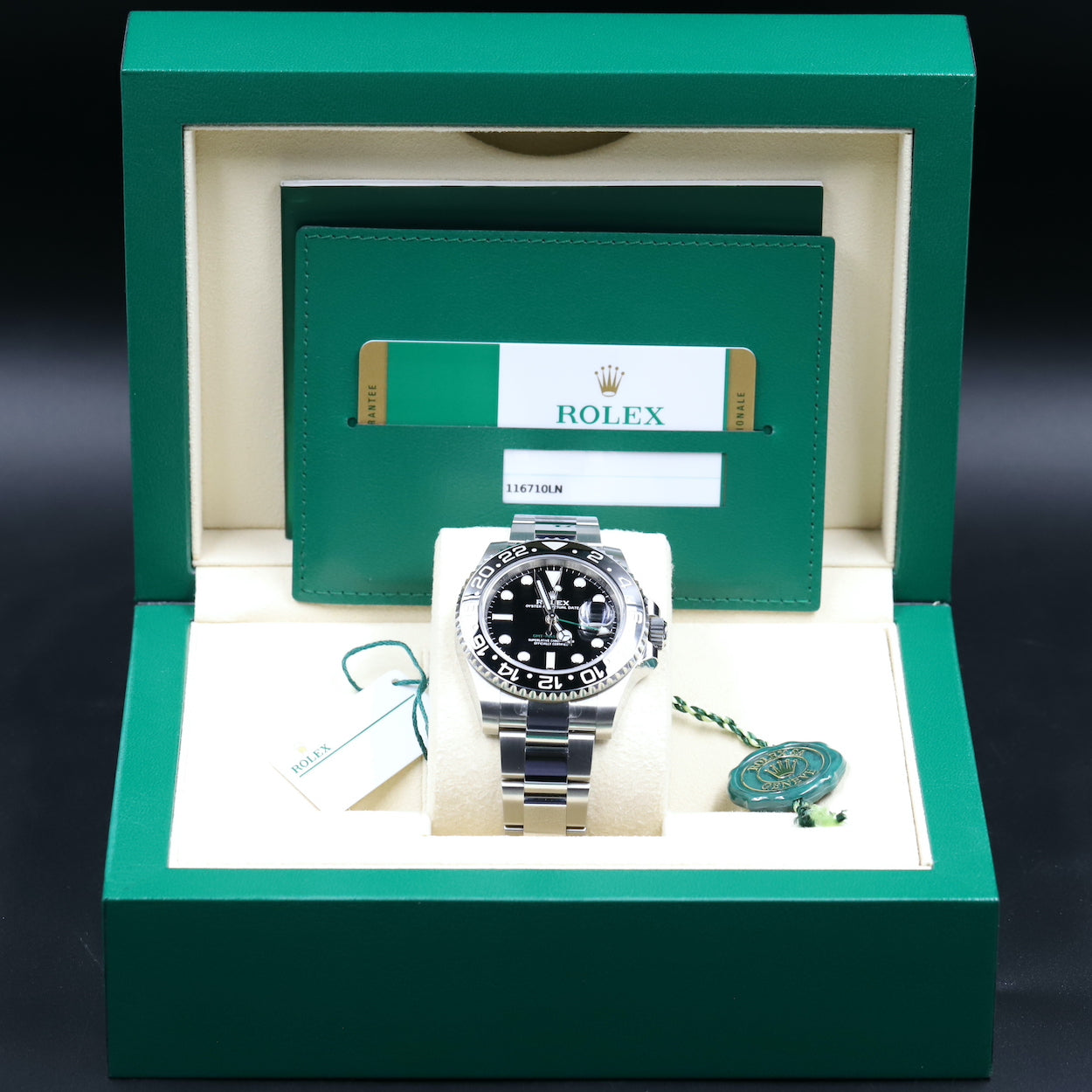 Rolex<br>116710LN GMT Master II Black Dial