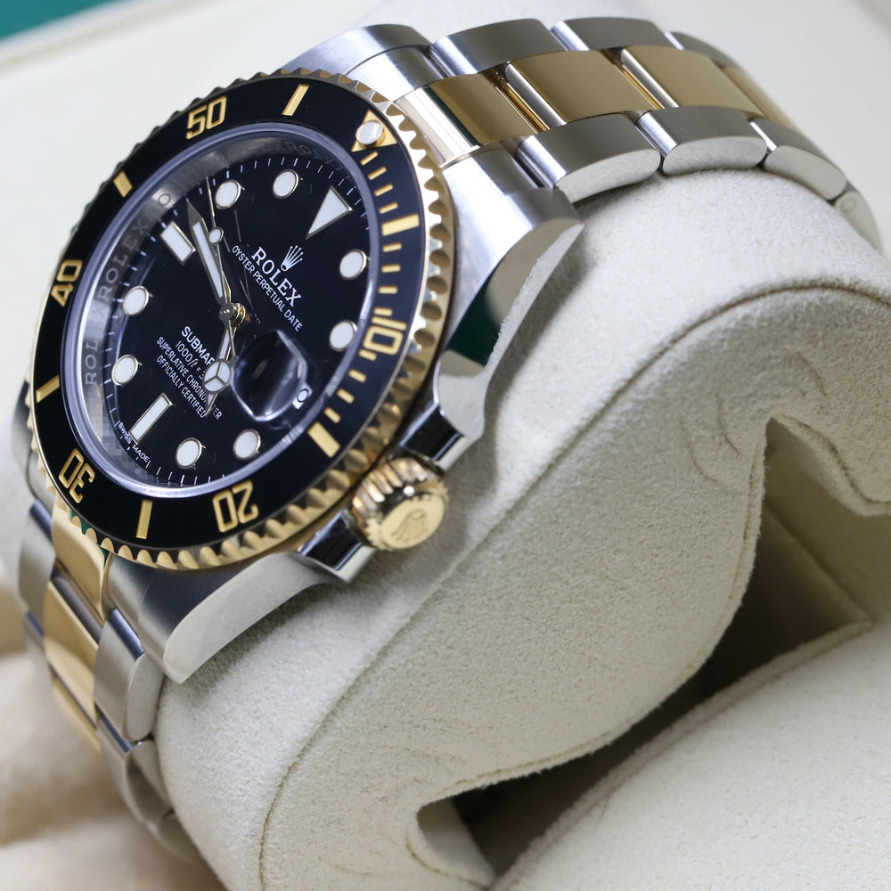 Rolex<br>116613LN Submariner SS/18k Black Dial