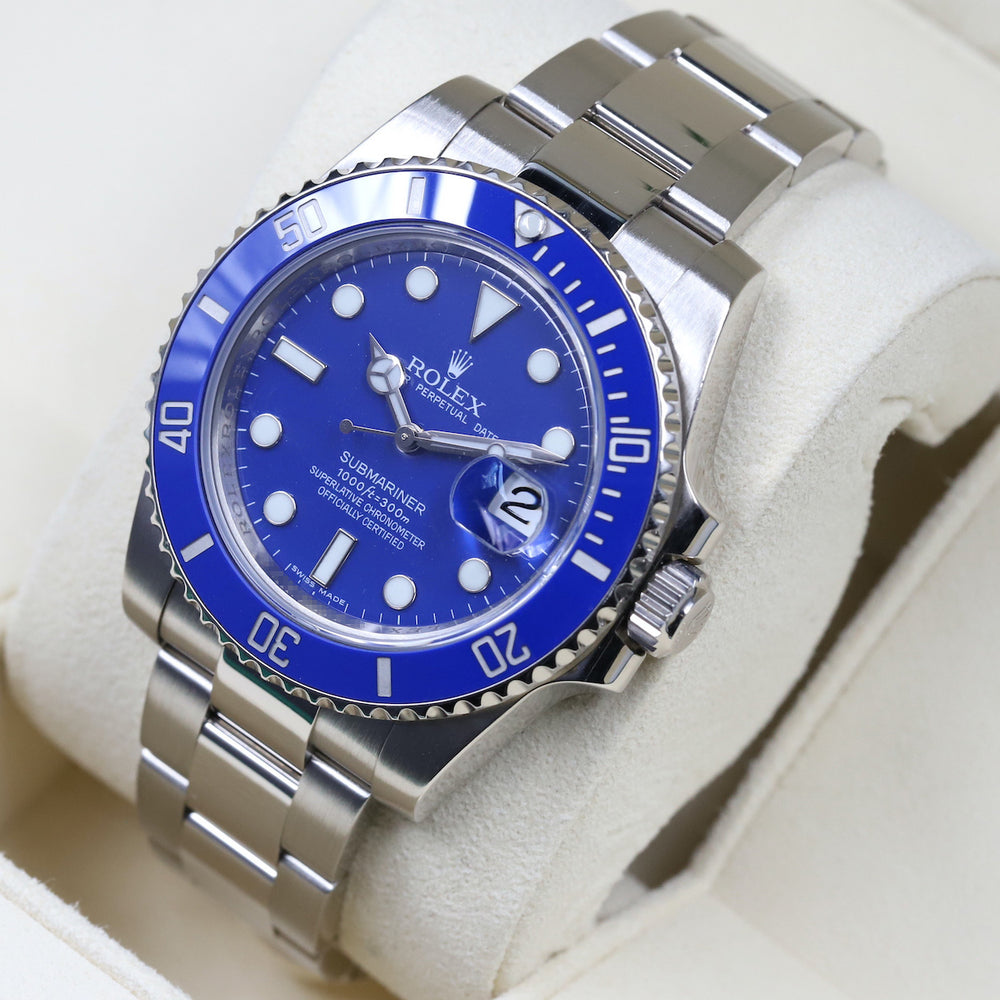 Rolex<br>116619LB Submariner 'Smurf'