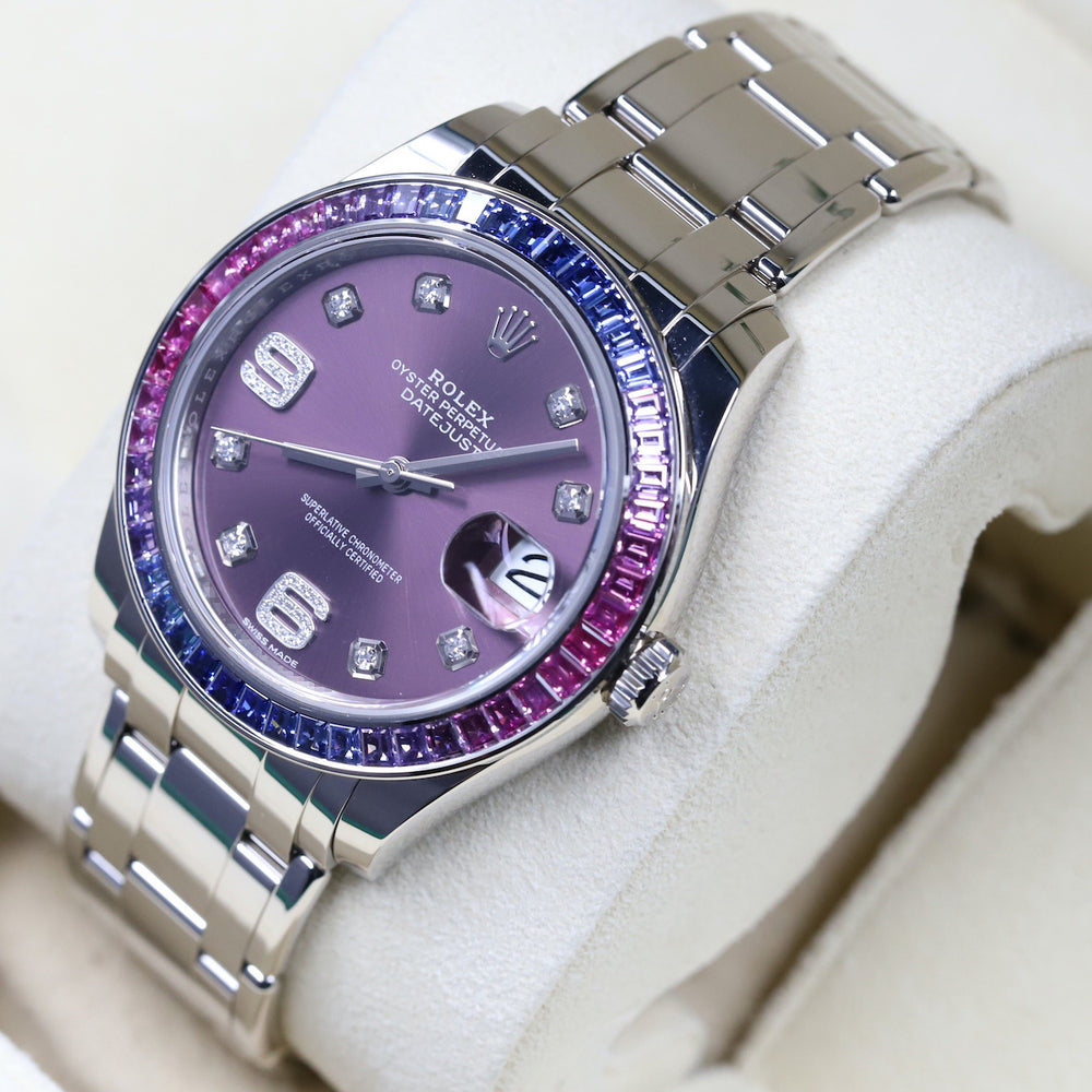 Rolex<br>86349SAFUBL Datejust Pearlmaster 39 Purple