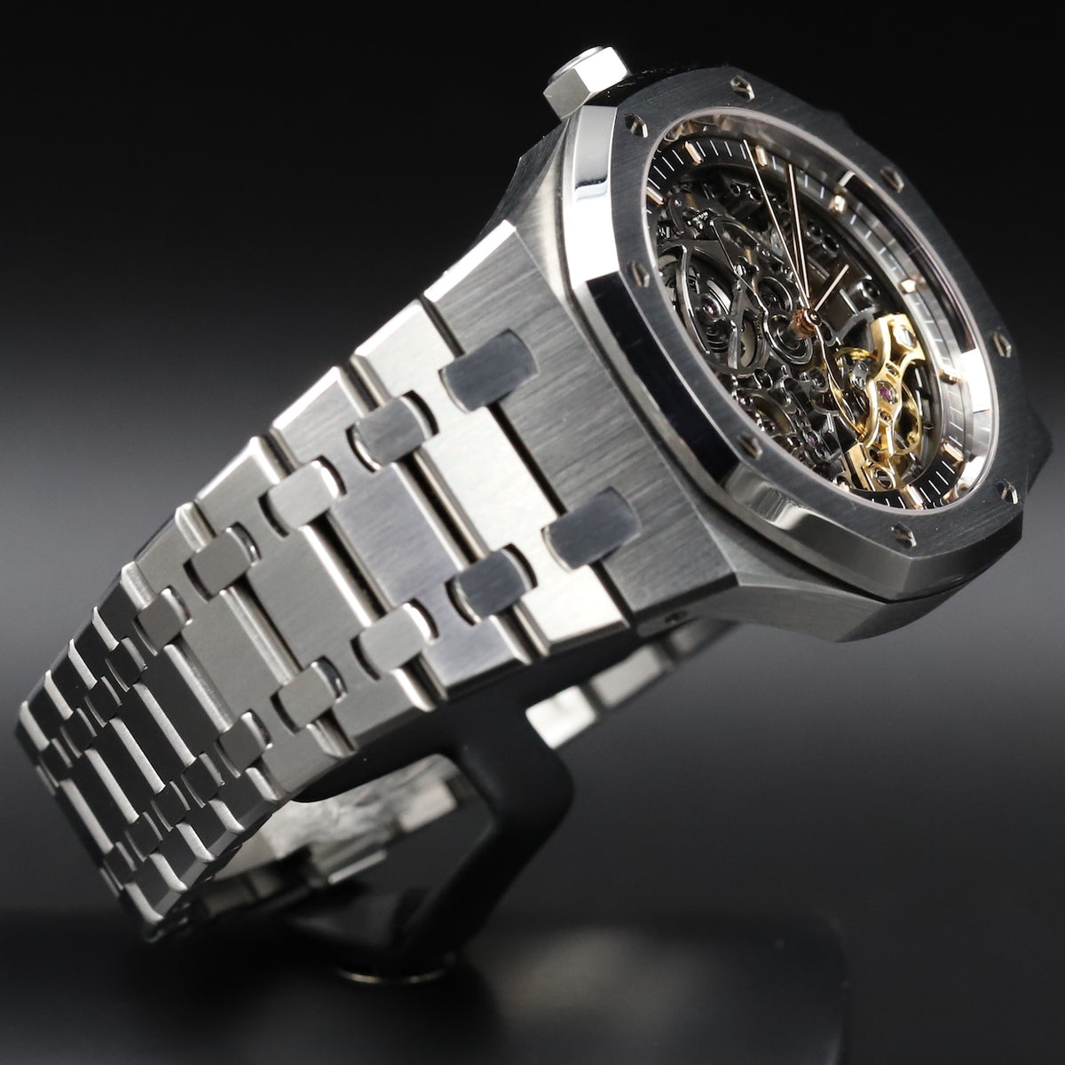 Audemars Piguet<br>15407ST Royal Oak Double Balance Wheel Openworked