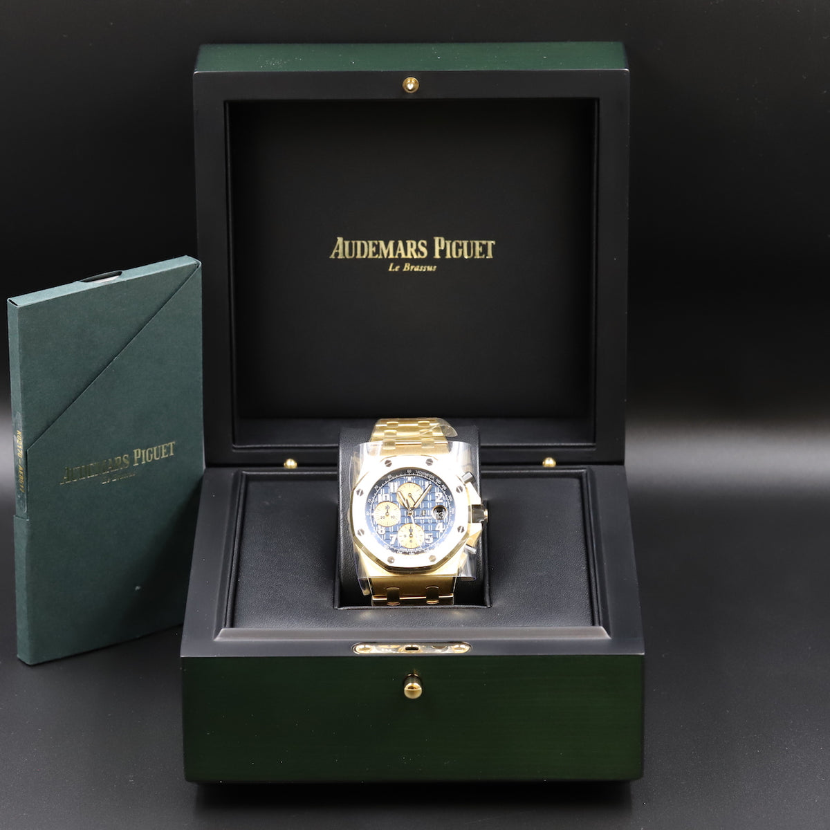 Audemars Piguet<br>26470BA Royal Oak Offshore 'Brick' Blue Dial