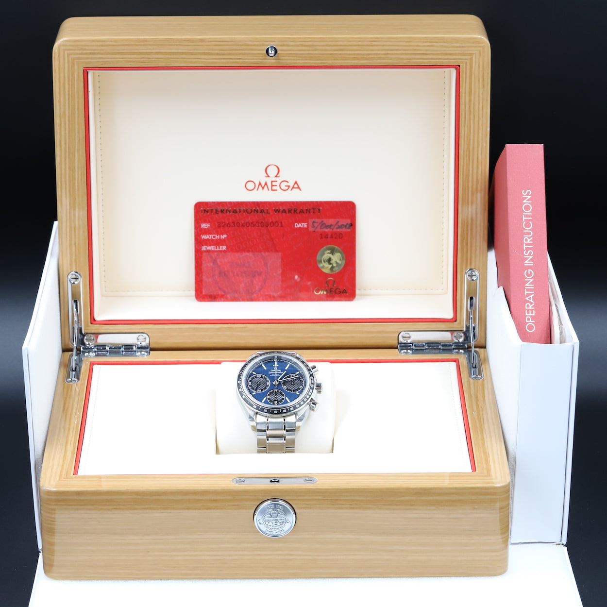 Omega<br>326.30.40.50.03.001 Speedmaster Racing Co-Axial Chronograph