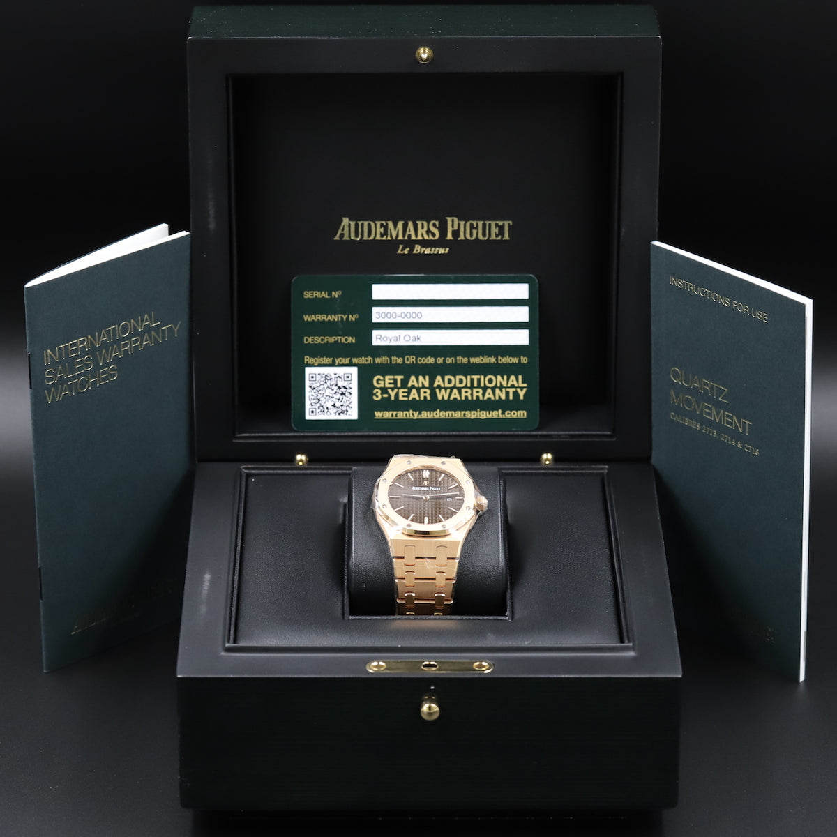 Audemars Piguet<br>67650OR Lady Royal Oak Chocolate Dial