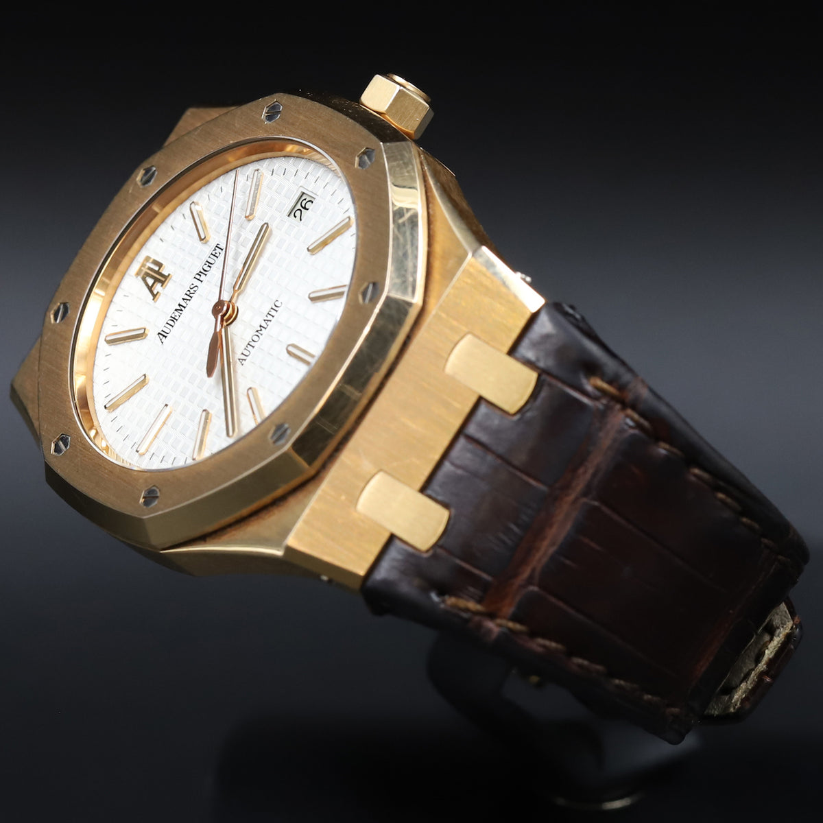 Audemars Piguet<br>15300OR Royal Oak White Dial