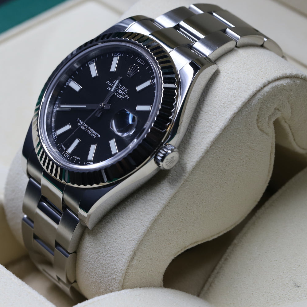 Rolex<br>126334 Datejust 41 Black Dial