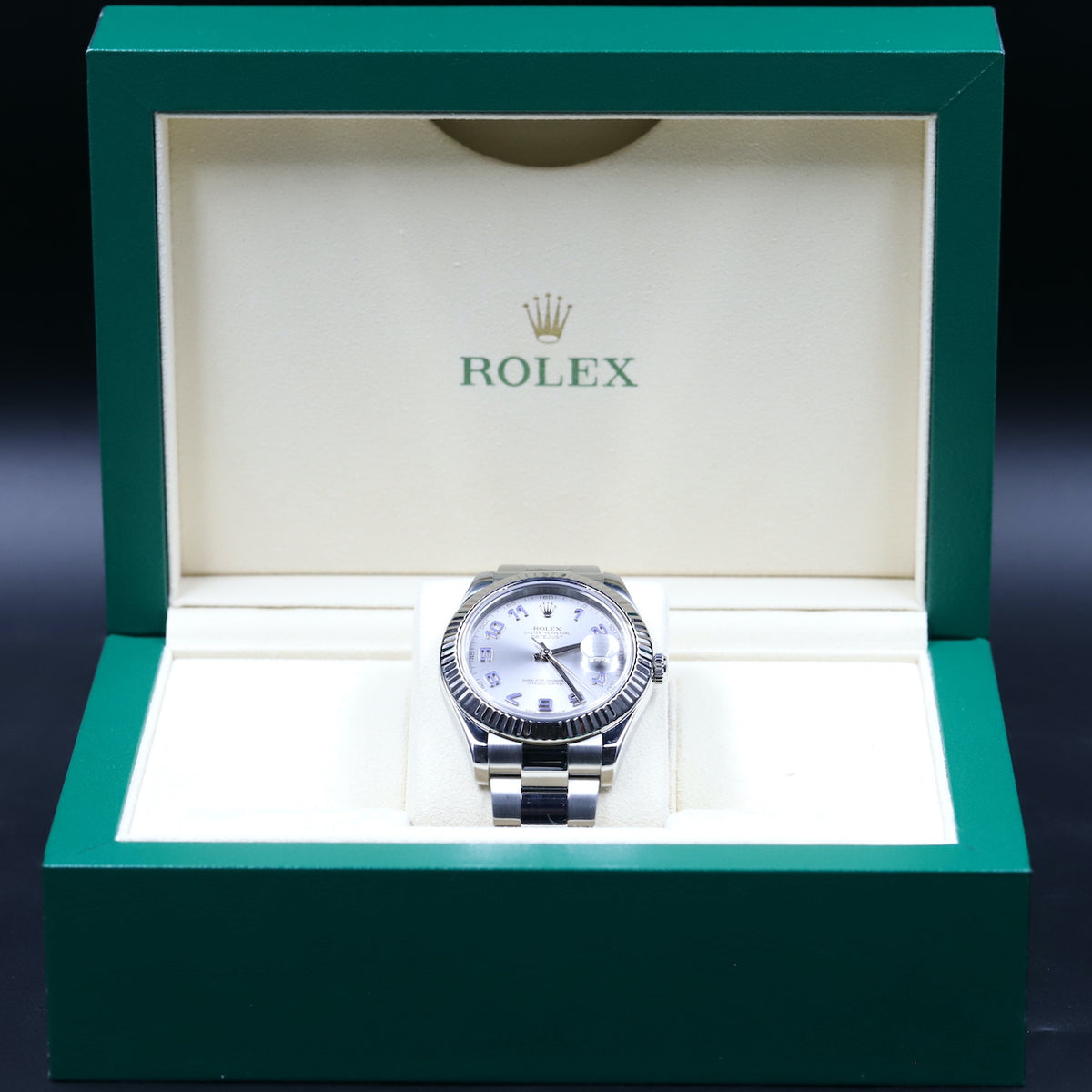 Rolex<br>126334 Datejust 41 Silver Arabic Numeral Dial