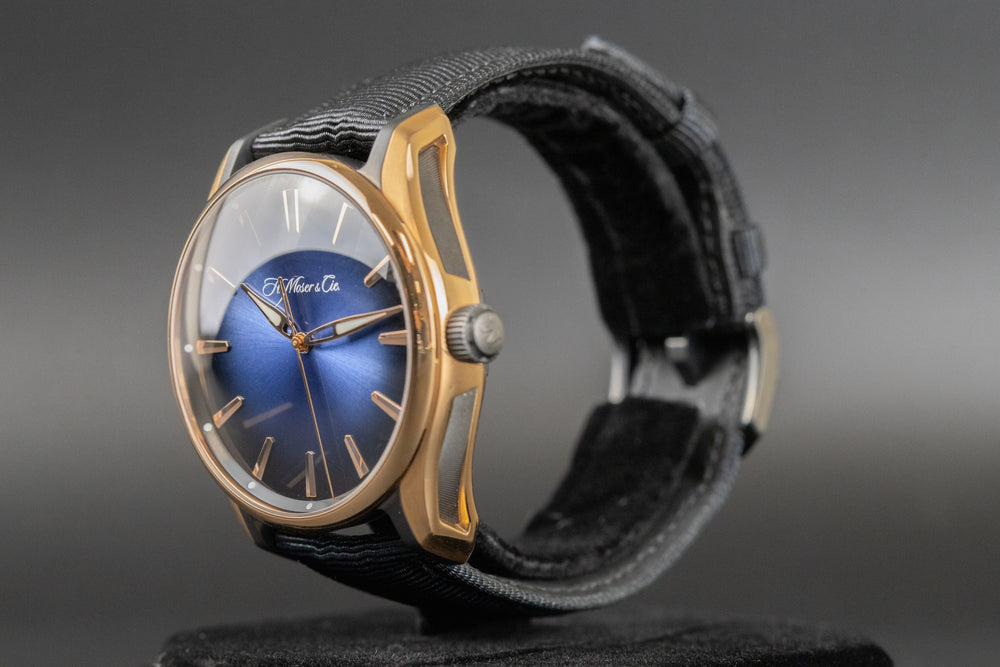 Moser<br>3200-0903 Pioneer Centre Seconds Blue Dial