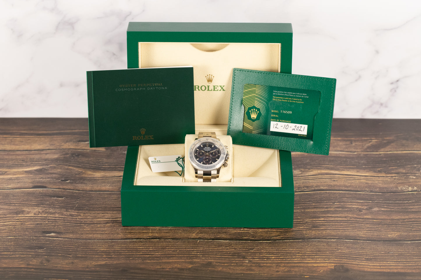 Rolex 116509 Daytona Blue Dial