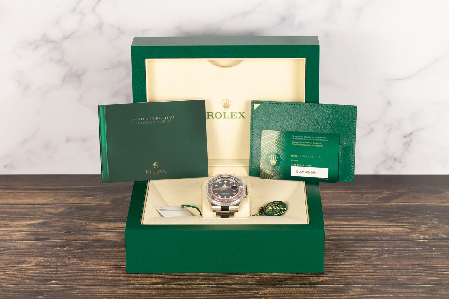 Rolex 126719BLRO GMT Master II 'Pepsi' Blue