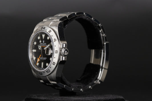 Rolex 216570 Explorer II Black Dial