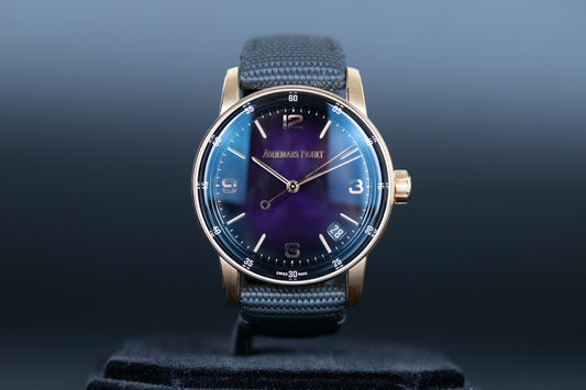Audemars Piguet 15210OR Code 11.59 Purple Dial