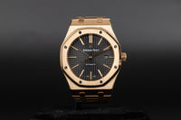 Audemars Piguet<br>15400OR Royal Oak Black Dial