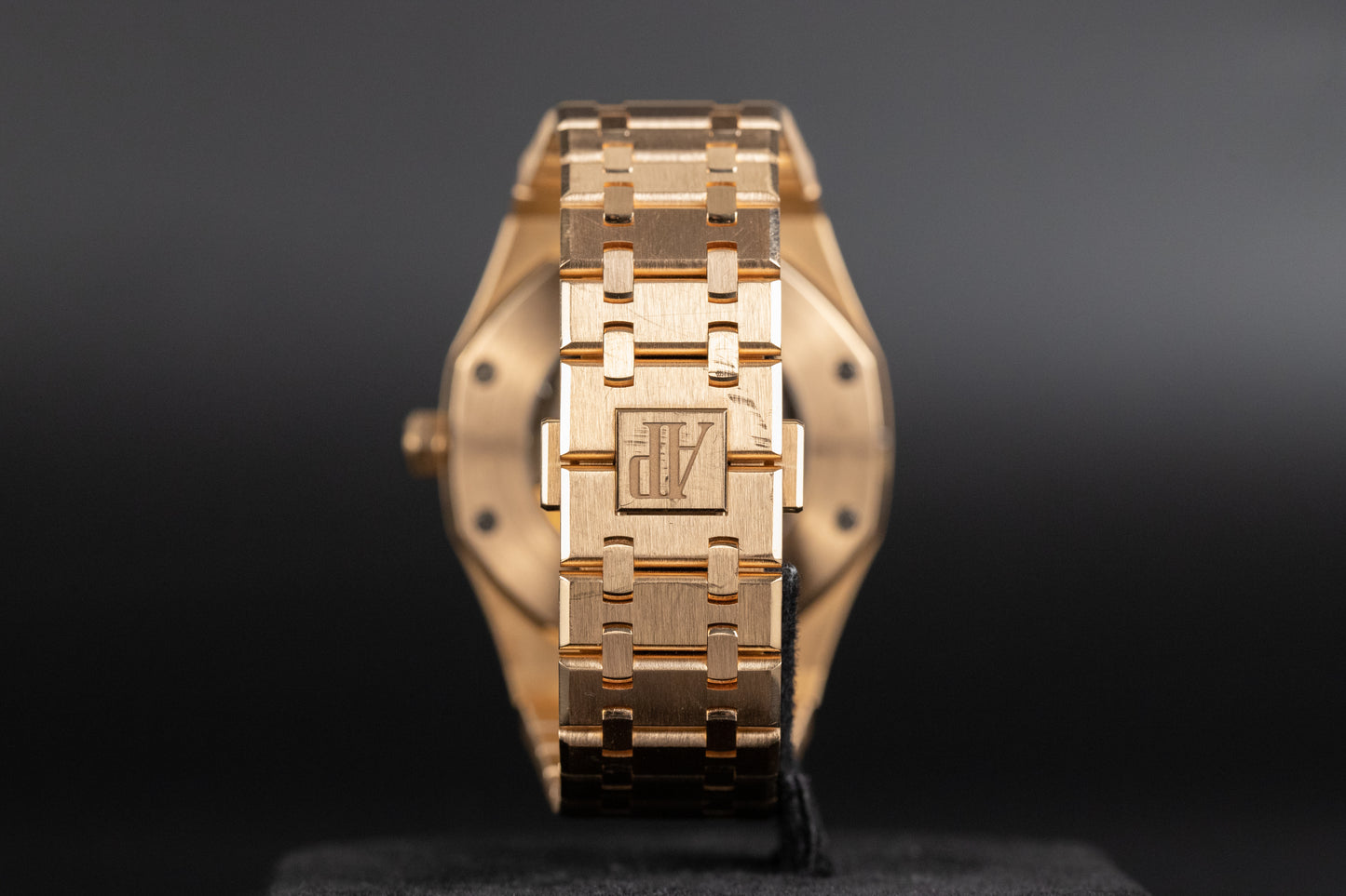Audemars Piguet 15400OR Royal Oak Black Dial