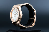 Audemars Piguet<br>15400OR Royal Oak White Dial