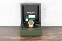 Audemars Piguet<br>15407BA Royal Oak New Yellow Gold Novelty Openworked