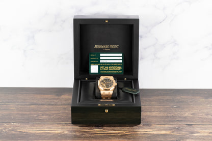 Audemars Piguet 15407OR Royal Oak Double Balance Wheel Openworked
