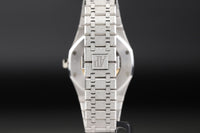 Audemars Piguet<br>15412BC Royal Oak Frosted Gold Double Balance Wheel Openworked Factory Baguette Rainbow Bezel