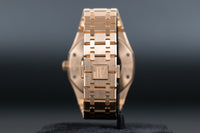 Audemars Piguet<br>15412OR Royal Oak Double Balance Wheel Openworked Factory Baguette Bezel