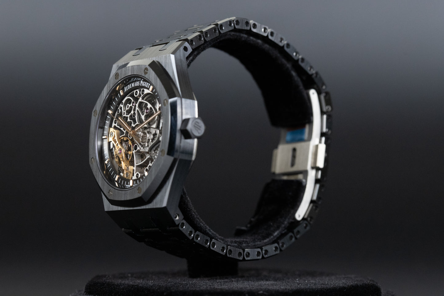 Audemars Piguet 15416CE Royal Oak Black Ceramic Skeleton Dial