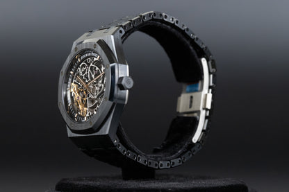 Audemars Piguet 15416CE Royal Oak Black Ceramic Skeleton Dial